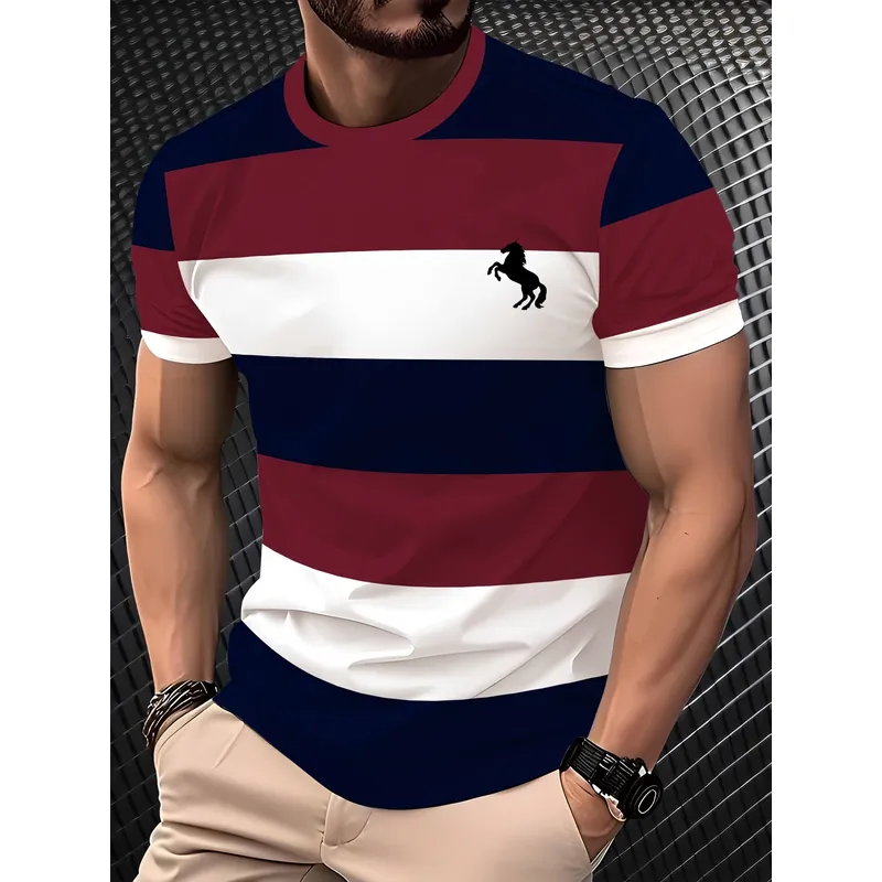 Undershirt Crew Neck - Мужская модная футболка для повседневной носки,