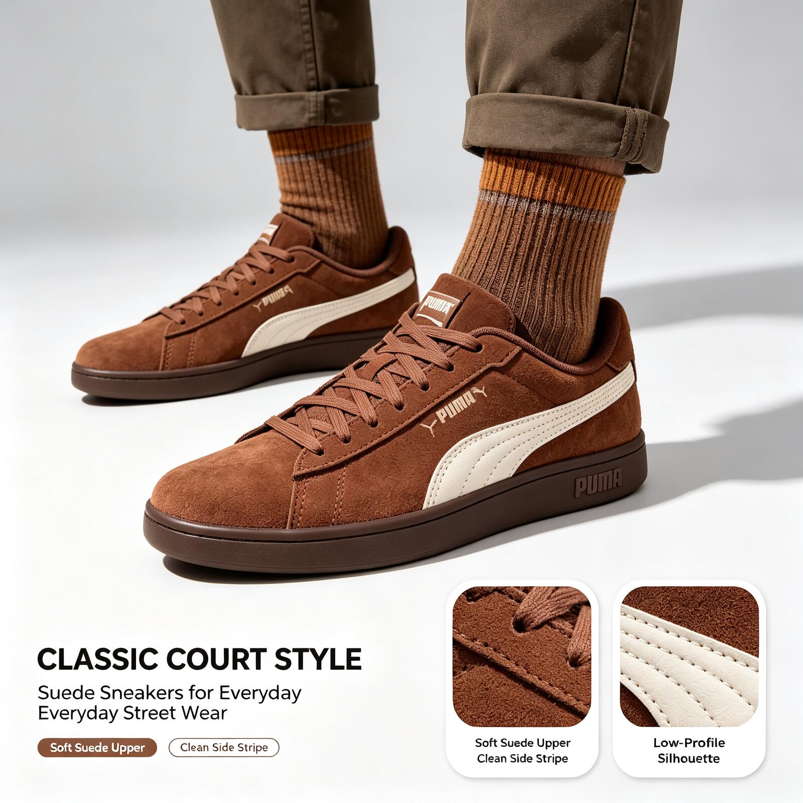 Новые ретро-кроссовки PUMA из  – обзор и цена Puma Shoes Suede Classic