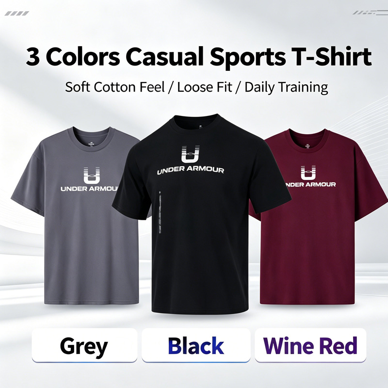 Мужская футболка Under Armour  – обзор и цена Undershirt Crew Neck