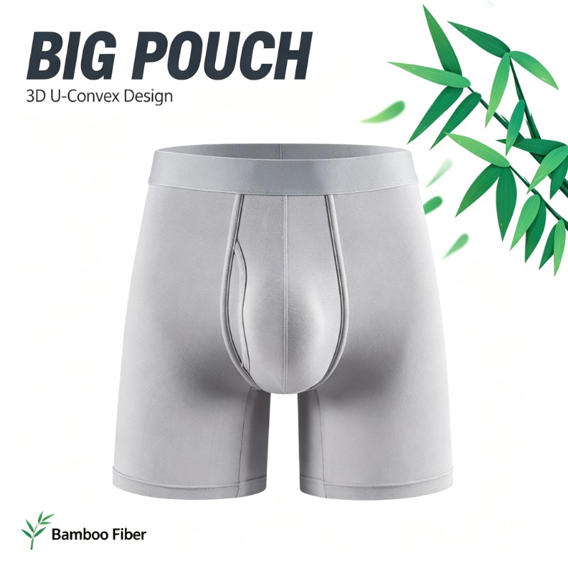 Мужские трусы-боксеры из бамбу – обзор и цена Bamboo Fiber Trunk