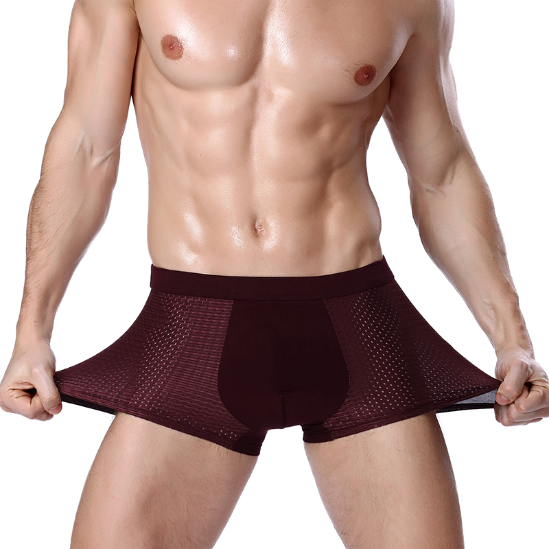 L-8XL Plus Banboo Fiber Мужско – обзор и цена Boxer Shorts Modal