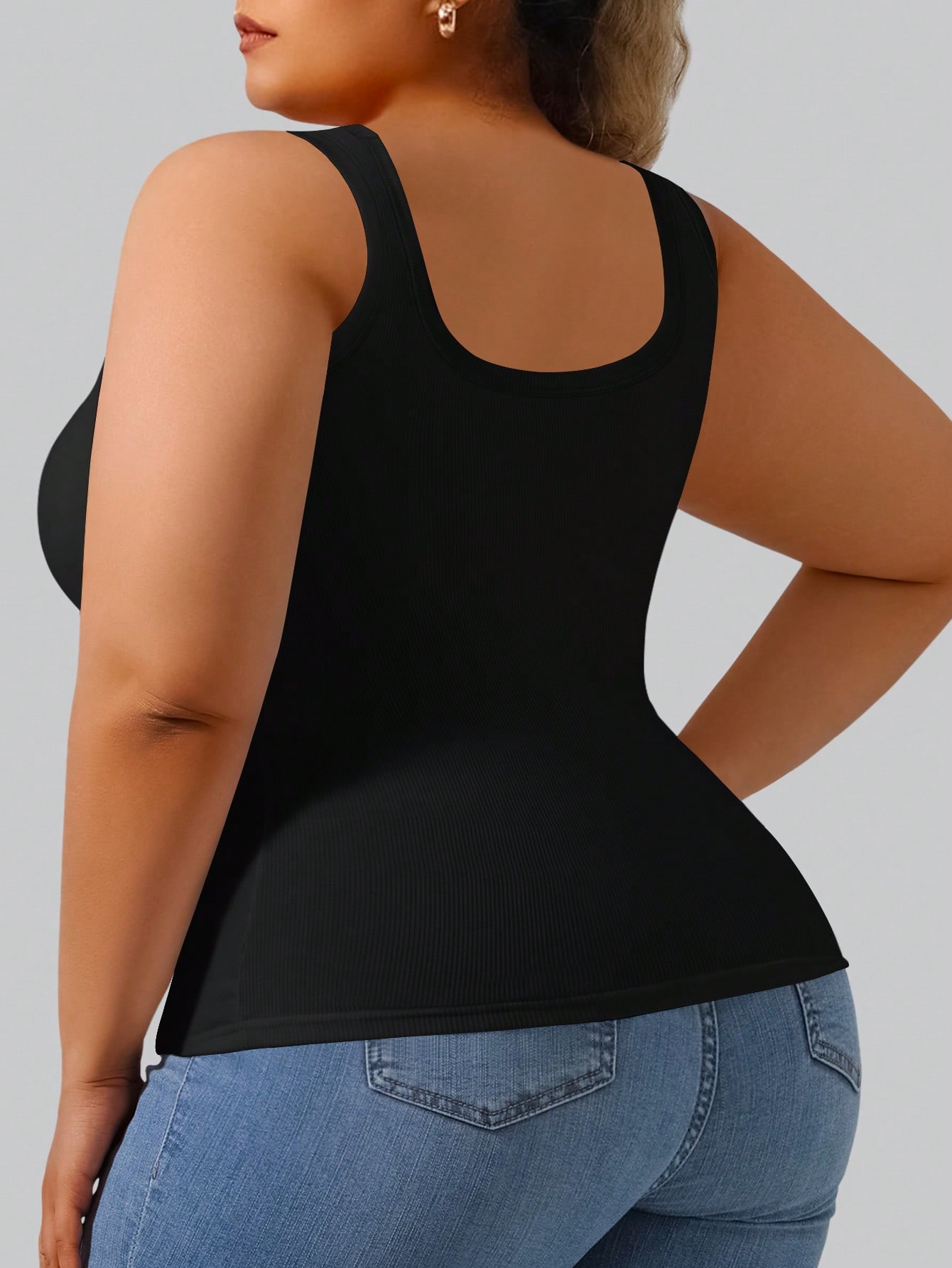 Женский укороченный топ из эла – обзор и цена Tank Top Ribbed